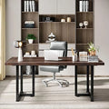 Brown Wooden Executive Desk Y985831
