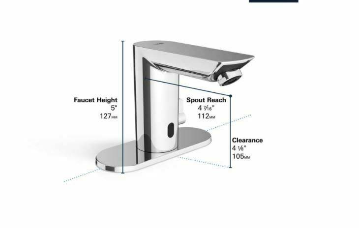 Touchless Bathroom Faucet Chrome R7169