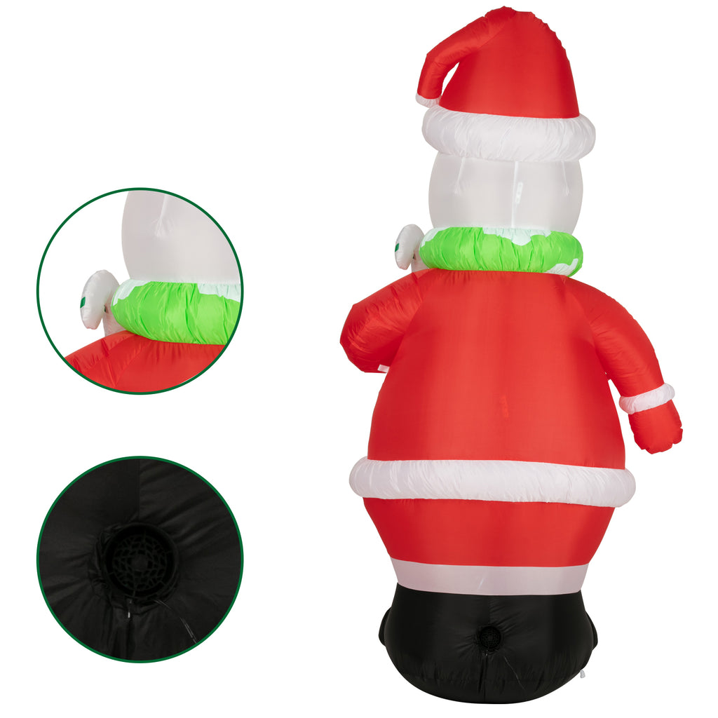7ft Christmas Inflatables Snowman Outdoor Yard Decorations K2158