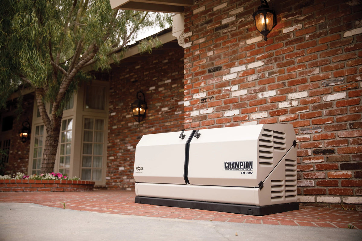 14kW Home Standby Generator with 200 Amp Automatic Transfer Switch S5431