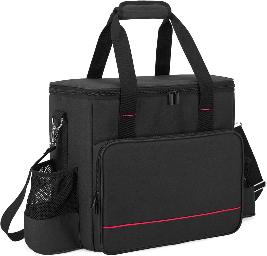 Portable Heater Carry Bag with Pockets and Handles Black R47278