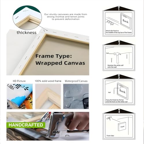 Framed Canvas Print Wall Art S278849