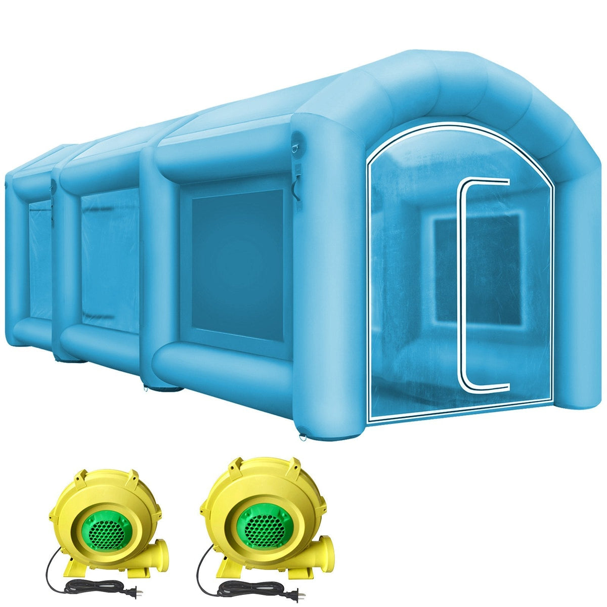 23x13x8ft Inflatable Spray Booth Car Paint Tent B5608