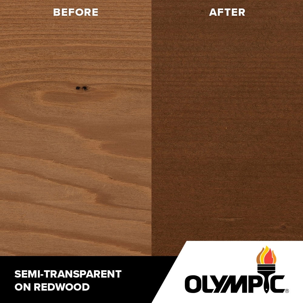 5 gal. Teak Semi-Transparent Exterior Stain and Sealer H756005