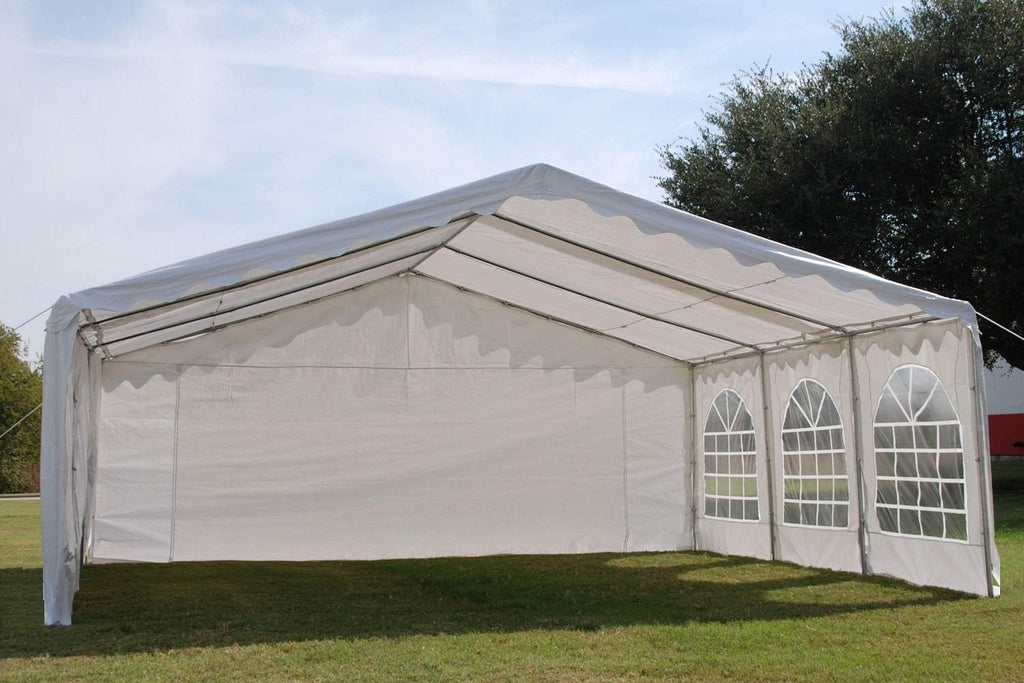 White 20'x20' Outdoor Party Tent Canopy Shelter O4888