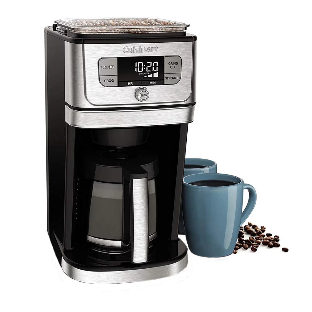 10 Cup Burr Coffeemaker, Silver C912871