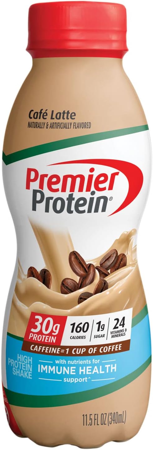 Café Latte Protein Shake, 30g Protein, 1g Sugar, 11.5 fl oz Q818