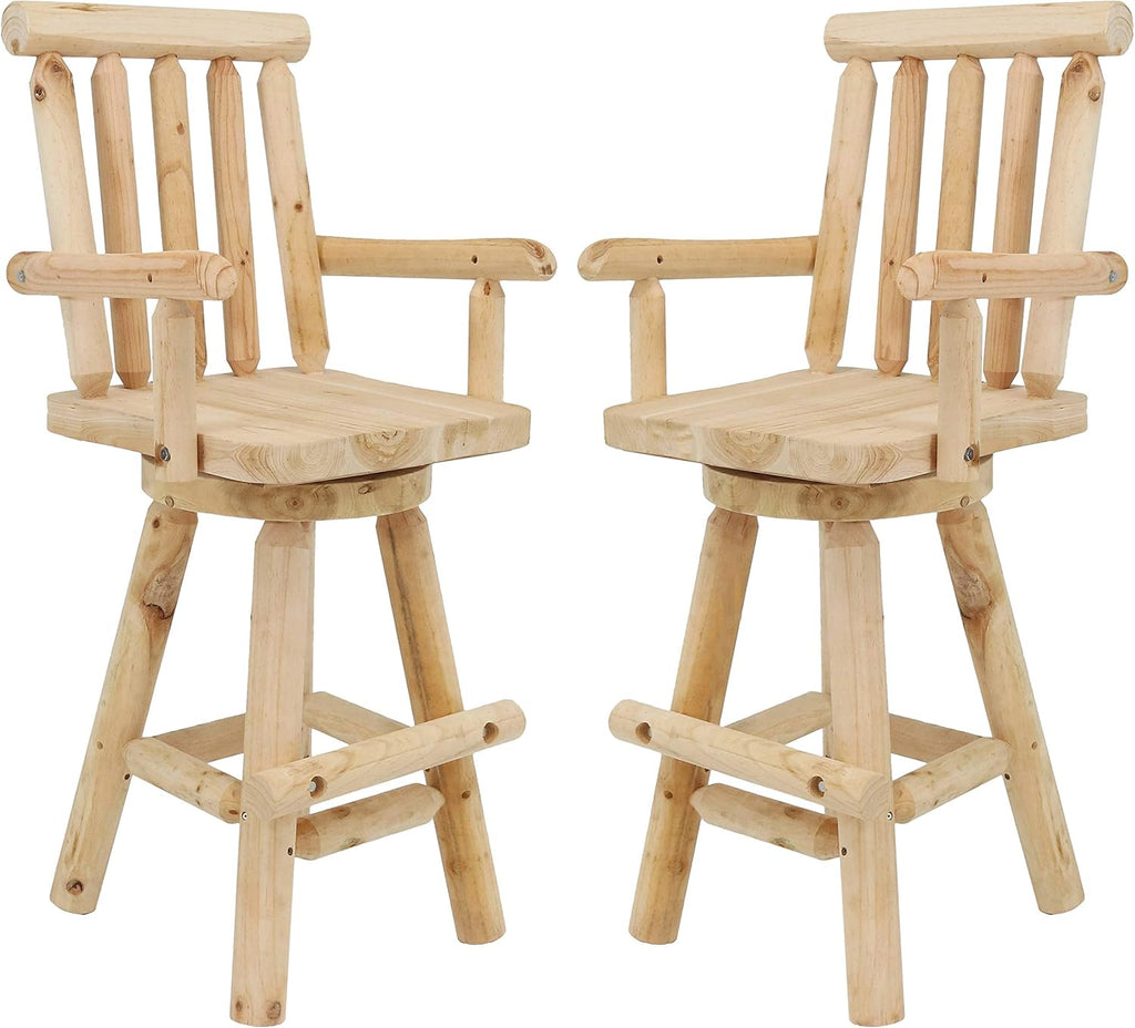 Unfinished Wood Bar Stool A945807