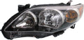 Toyota Corolla Headlight 2011 2012 2013 Driver Side with Bulbs A745564