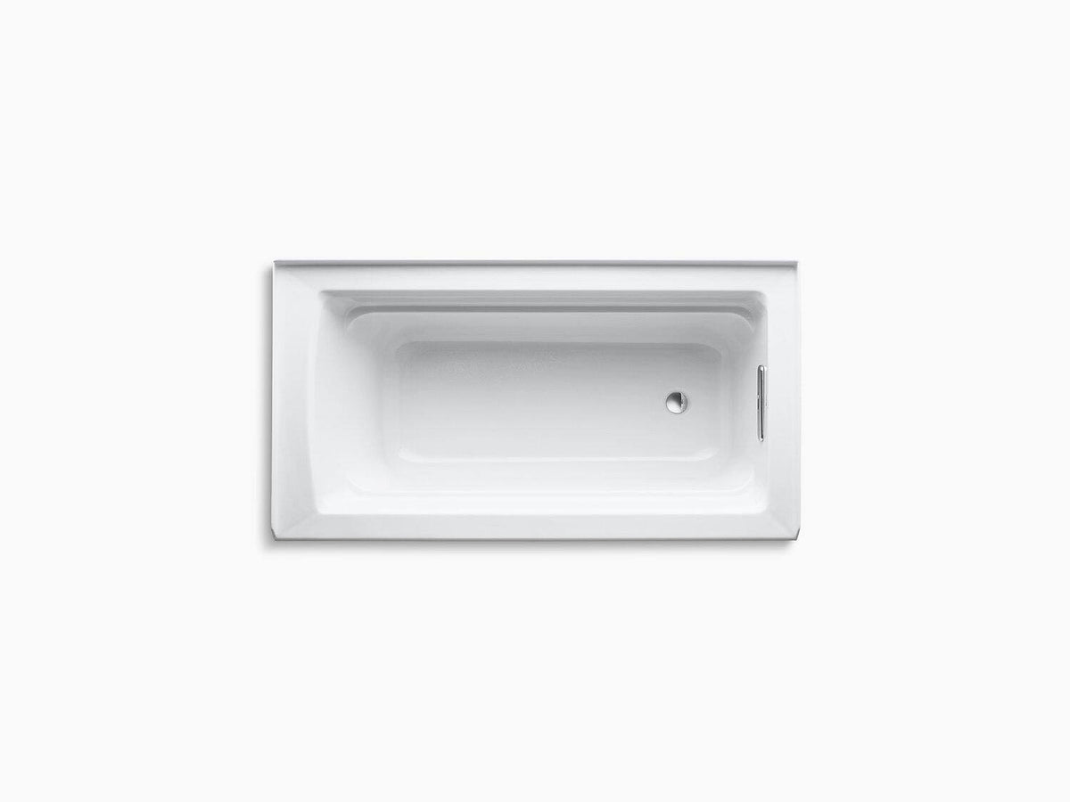 Alcove Bath with Integral Apron and Right-Hand Drain E56486