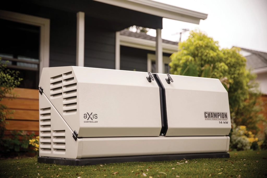 14kW Home Standby Generator with 200 Amp Automatic Transfer Switch S5431