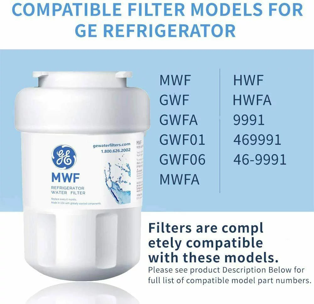 Fridge Water Filter Replacement (4 Pack) Q967278