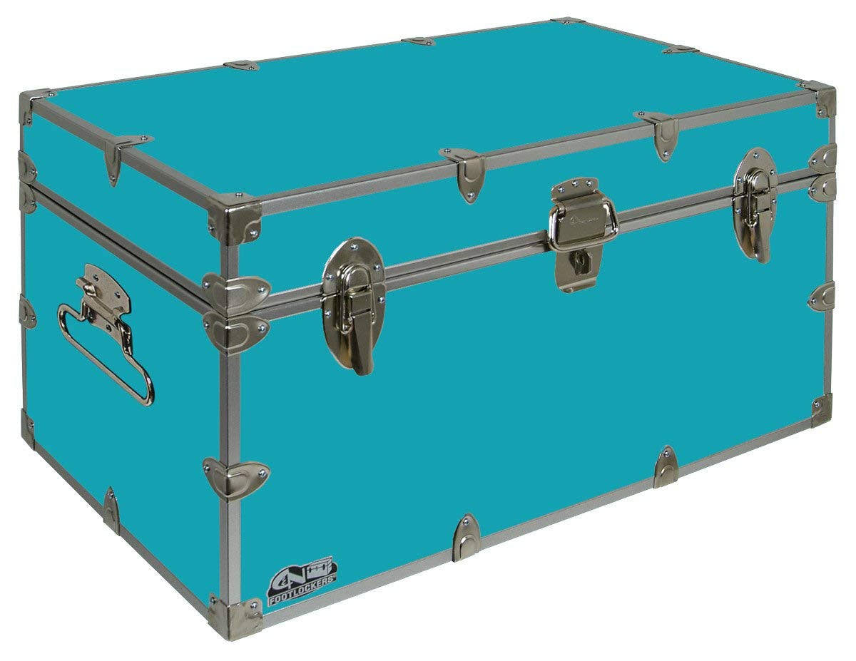 Teal Footlocker Trunk H977
