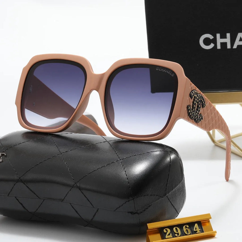 C Fish Pattern Polarized Sunglasses F75669