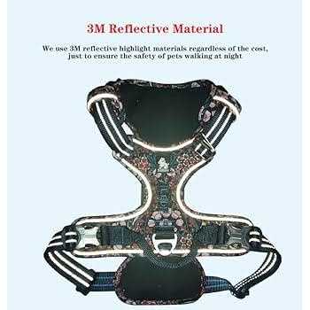 Floral Dog Harness N629