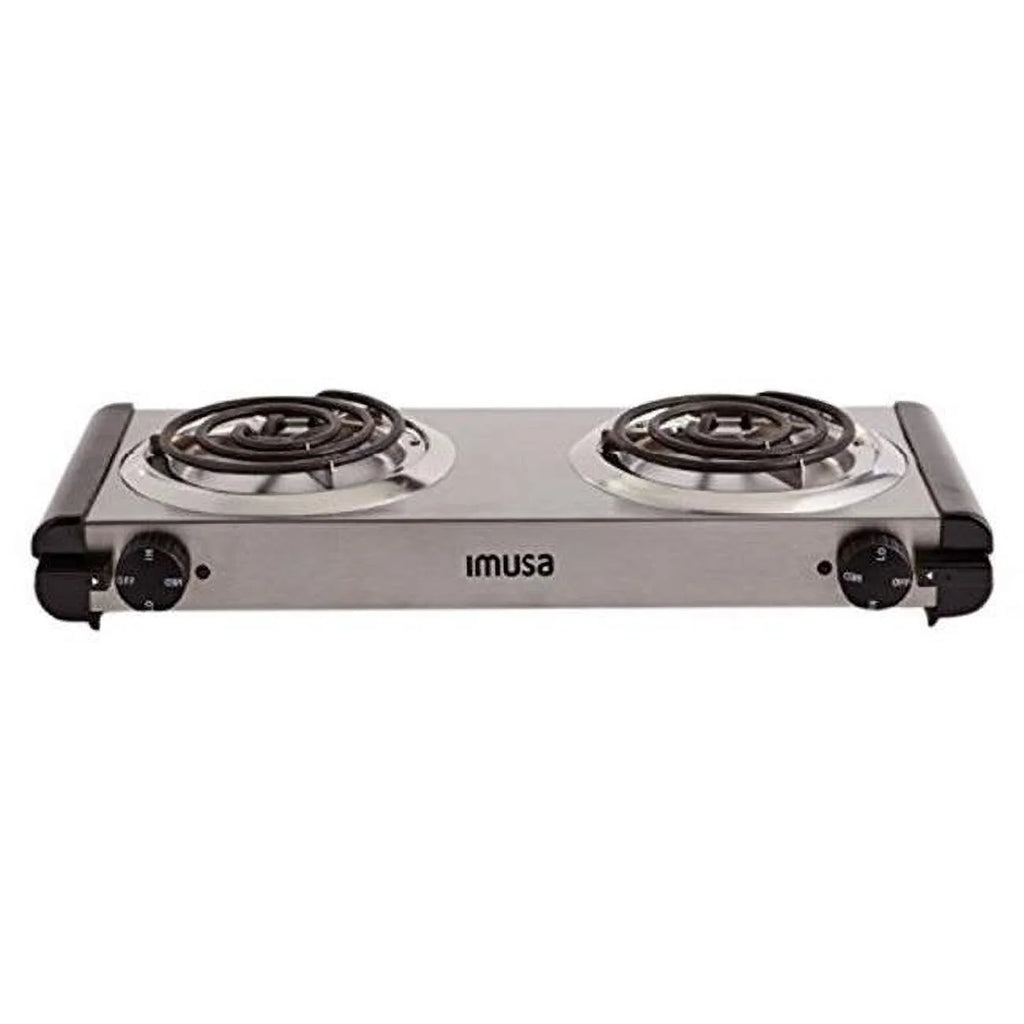 Electric Stainless Steel Double Burner F363237