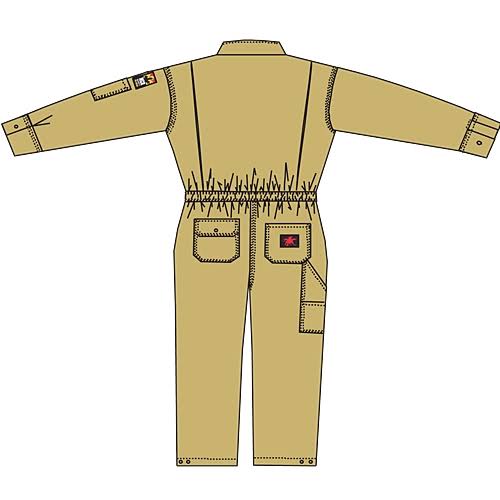Tan FR Coverall W3975