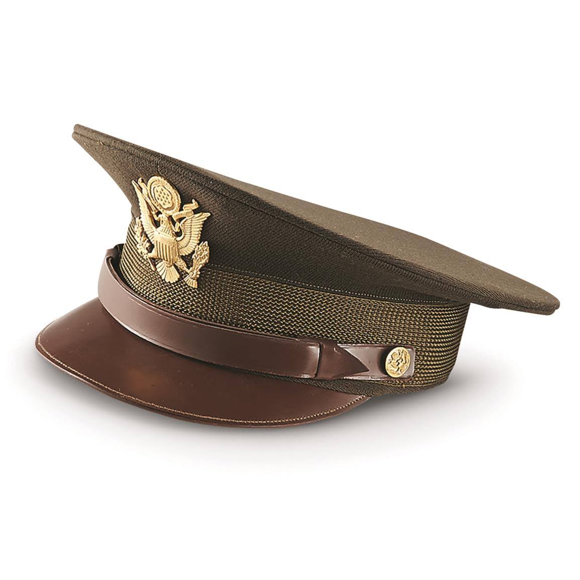 Medium U.S. Military WWII Air Force Officer Cap P162