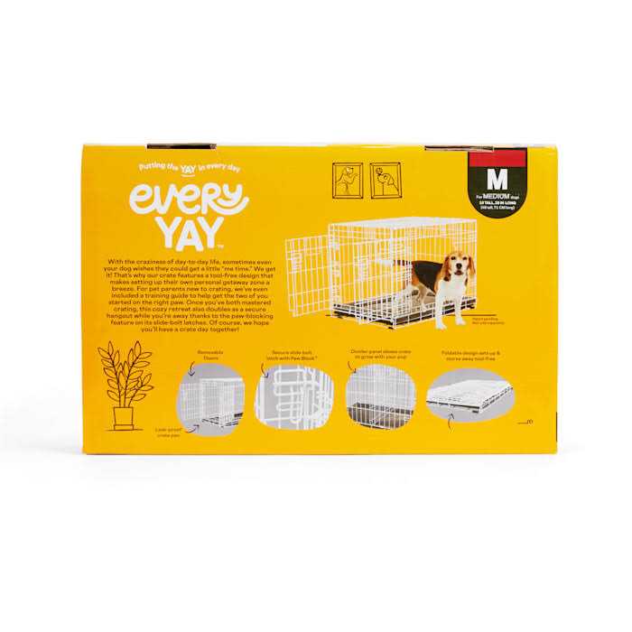 White 2-Door Dog Crate P206382