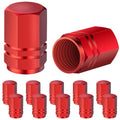 5 Pack Black Schrader Valve Cap C464