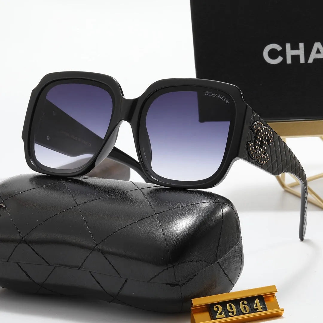 C Fish Pattern Polarized Sunglasses F75669