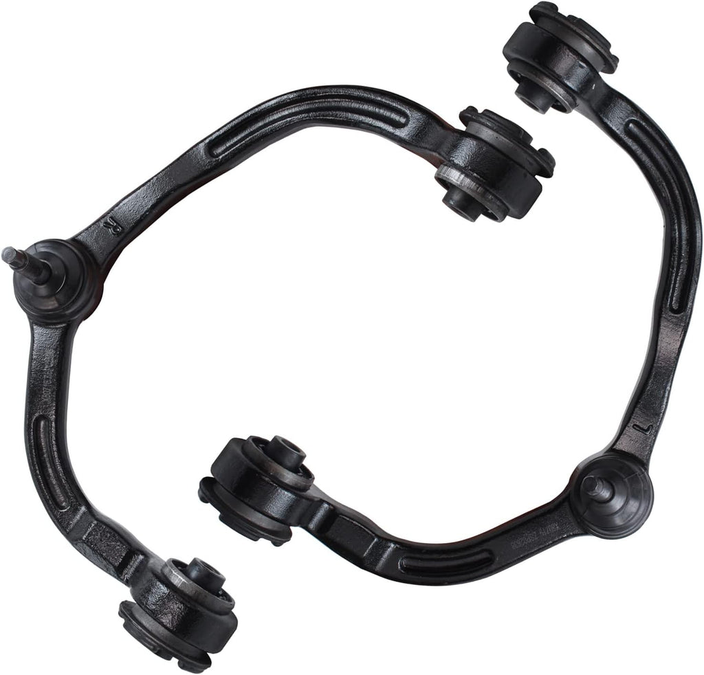 Front Upper Control Arm with Ball Joint Assemblies 2pc Set Y972