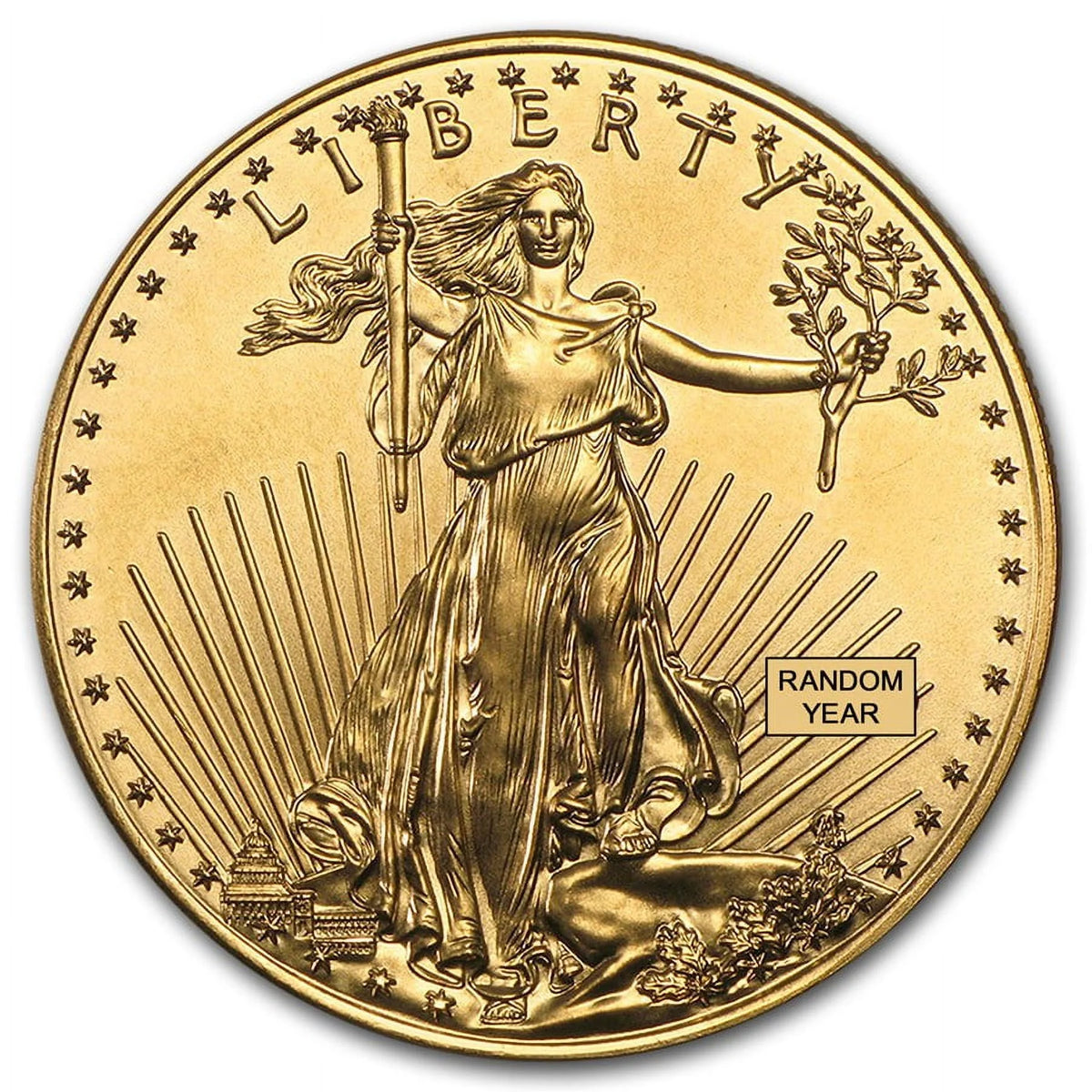 1 oz American Gold Eagle BU W3505