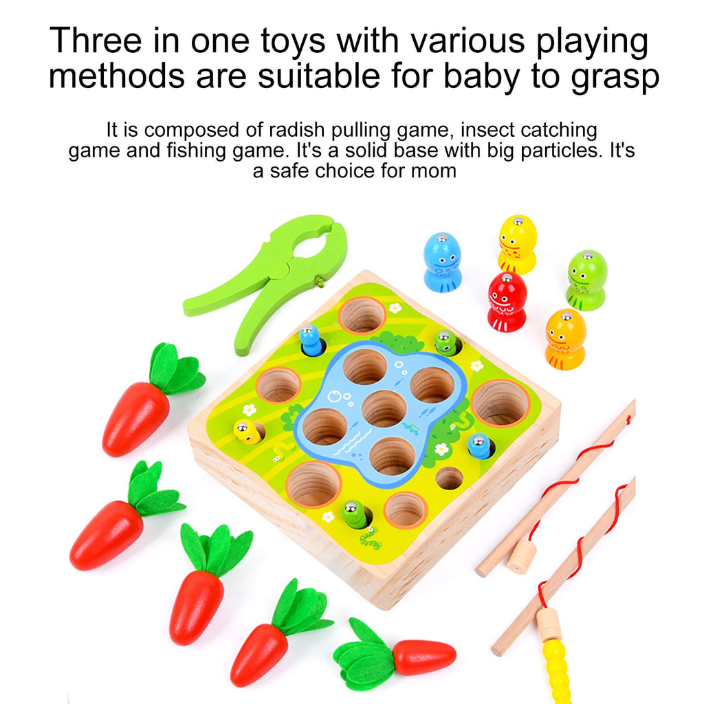 Wooden Building Blocks Educational Toy F7405