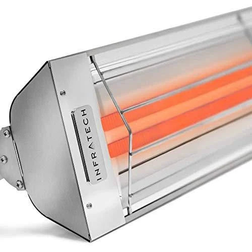 6,000 Watt Dual Element Electric Patio Heater, Stainless Steel W9237