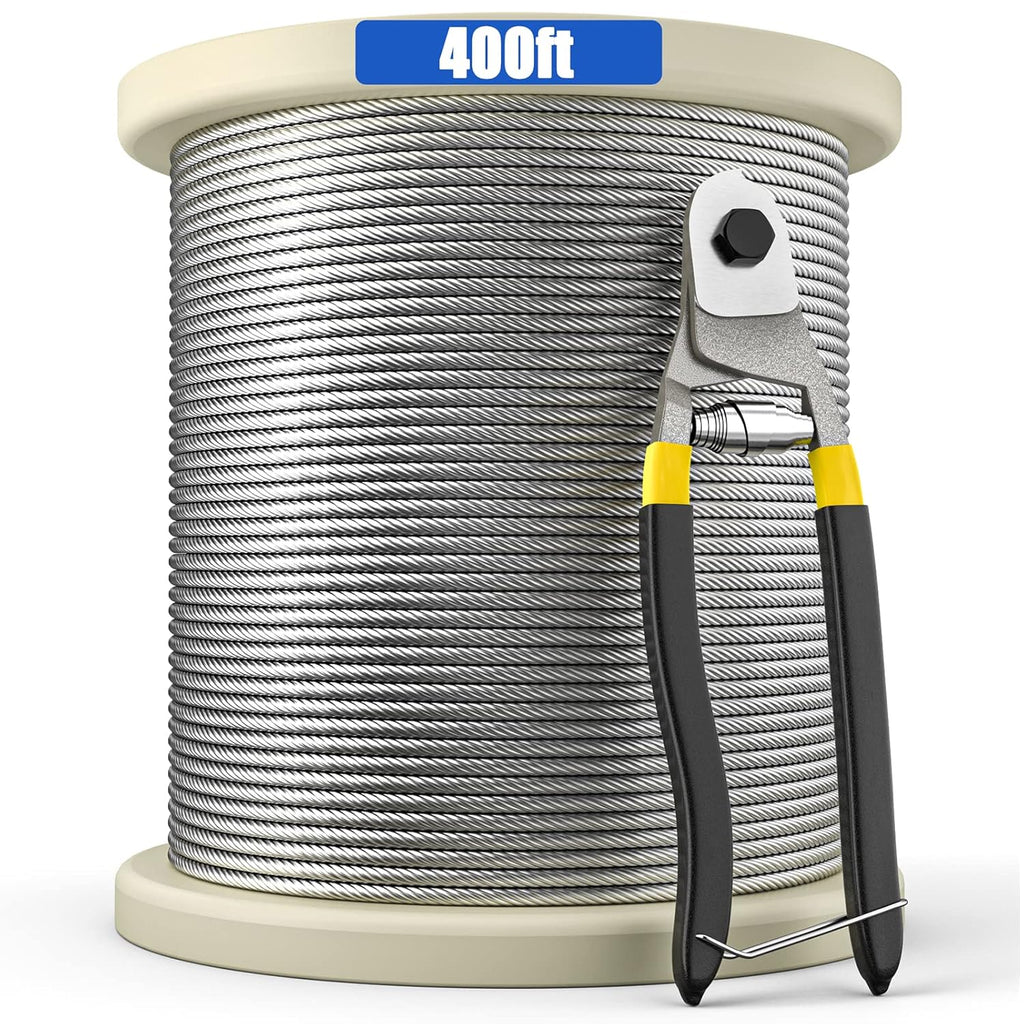 1/8 316 Stainless Steel Cable, 800FT, 7 x 7 Strands Construction C49473