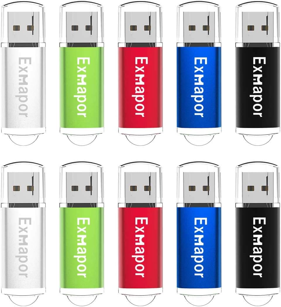 2GB USB Flash Drive Metal Shell 10 Pack Z898