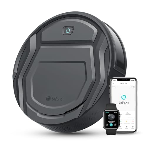 Robot Vacuum Cleaner, Super Thin, Powerful Suction, Quiet, Self-Charging, Grey Q7803