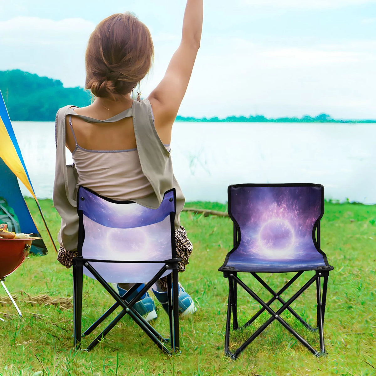 Portable Camping Chair with Carry Bag C6725