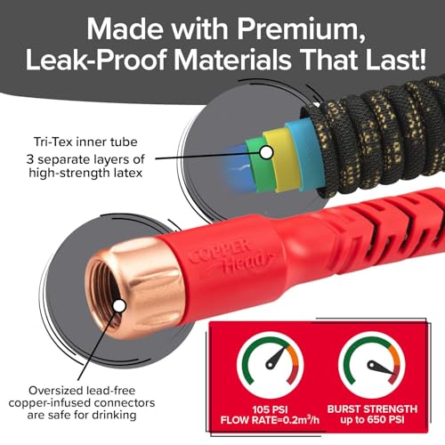 100FT Expandable Garden Hose J818