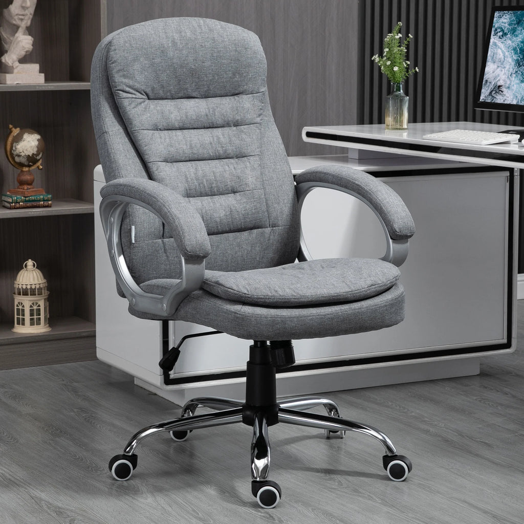 Grey Executive Chair with Adjustable Height A9329