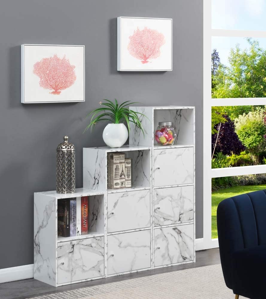 White 3 Door Storage Cabinet P38776