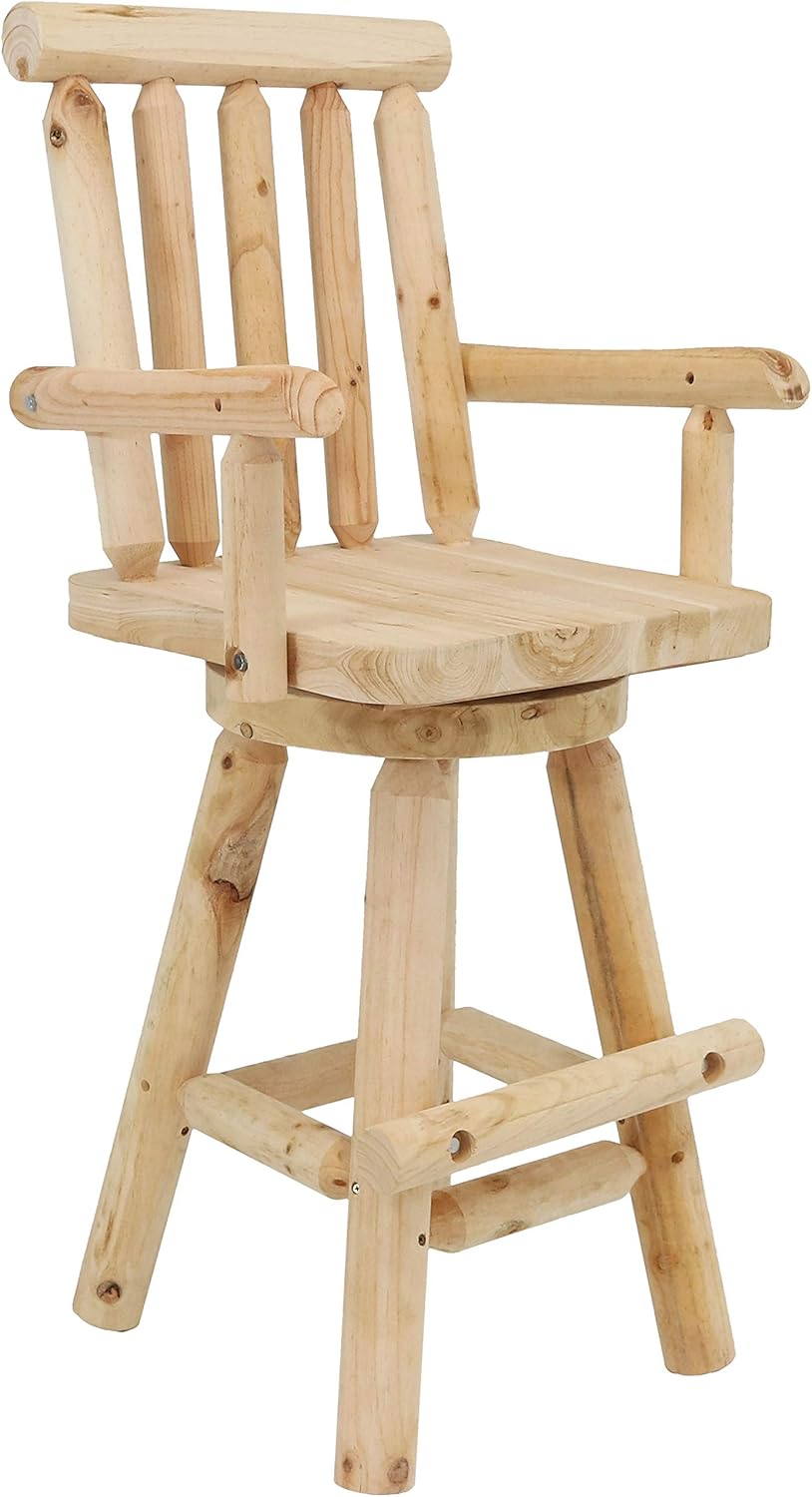 Unfinished Wood Bar Stool A945807