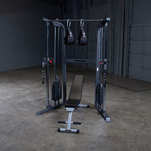 Cable Crossover Exercise Machine with Dual Weights Stack A785167