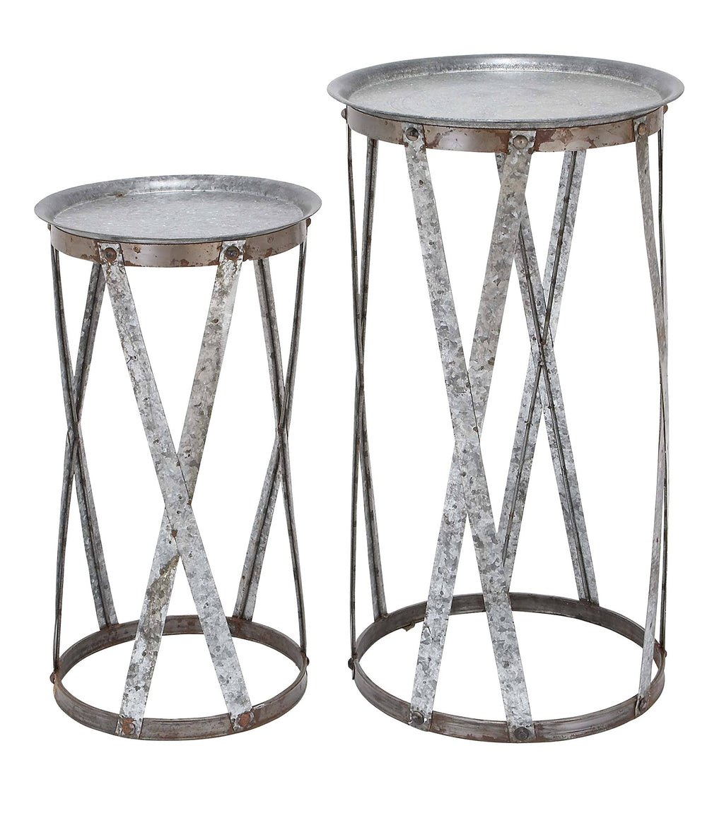 Metal Pedestal (Set of 2) E22125