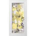 White Modern Wood Framed Art Print J57782