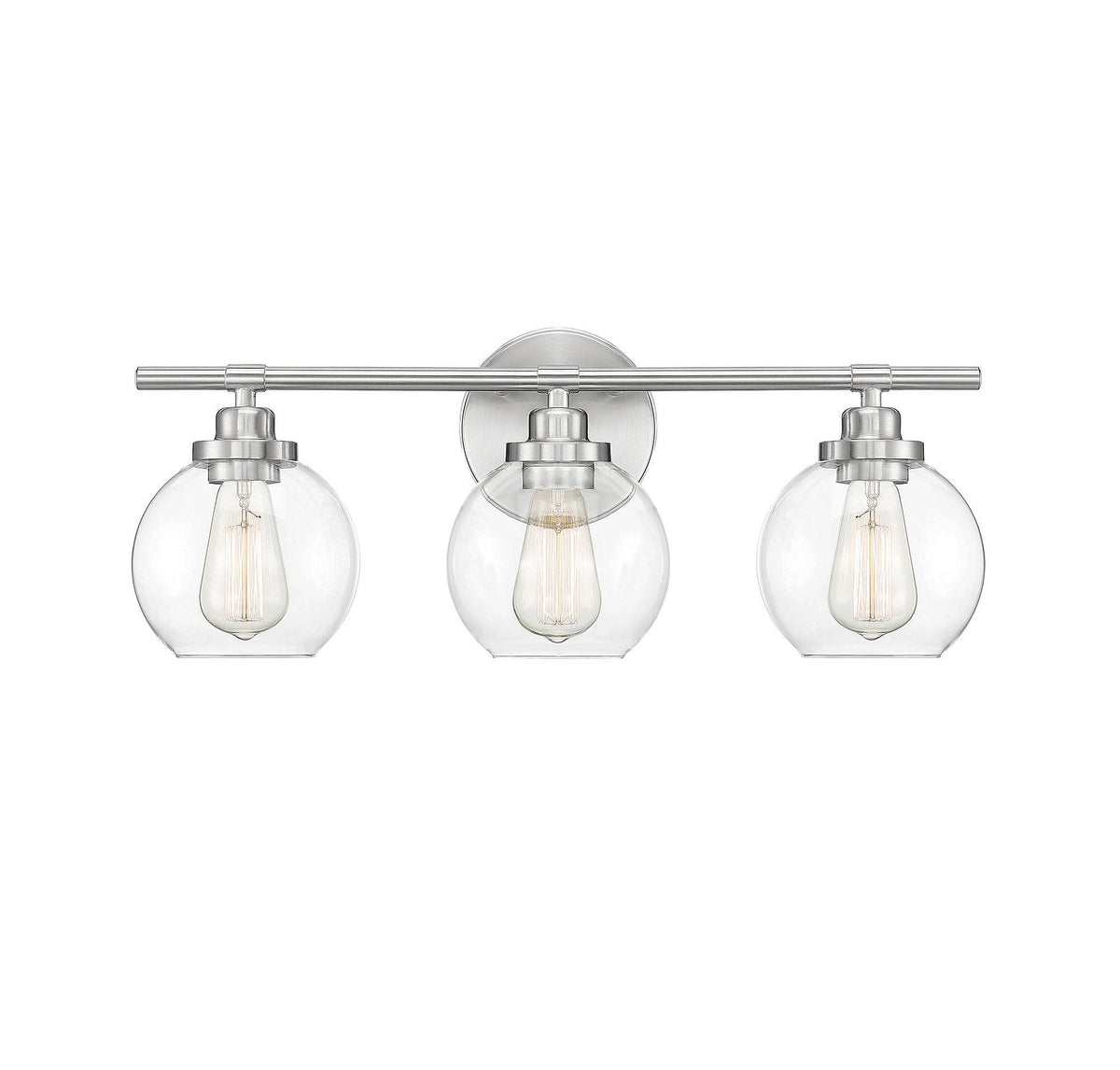 Satin Nickel 3 Light Bath W282