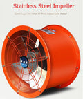 8'' Cylinder Pipe Ventilation Fan 1300m³/h 220V 90W C2492