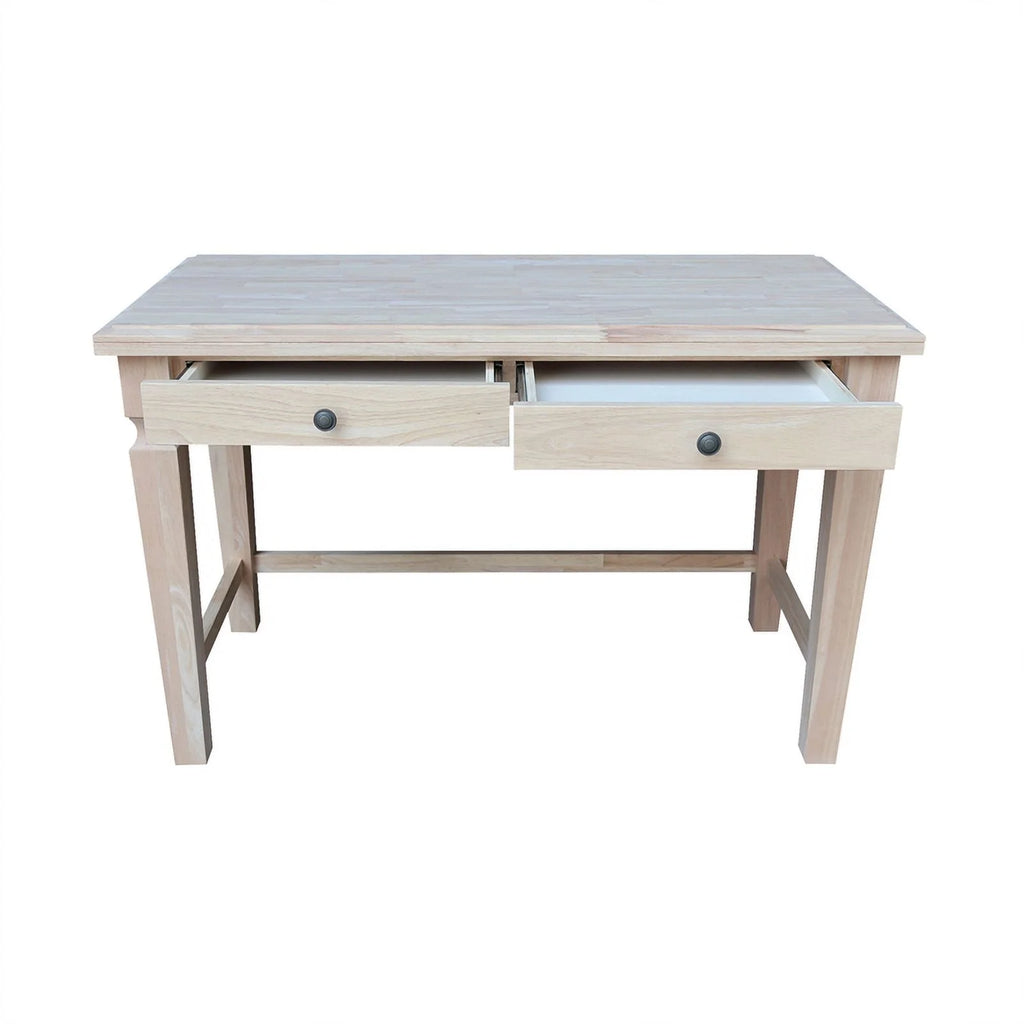 Solid Wood Desk with 2 Drawers I421846