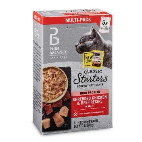 Shredded Chicken & Beef Broth Cat Treats R35364