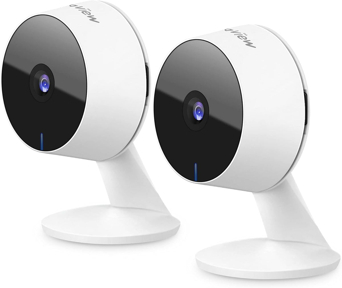 HD 1080P 2 Pack Indoor Security Camera with Night Vision V447