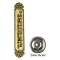 Brass Accents Fluer De Lis Pull Handle-Plate 3 in. x 18 in. M489386