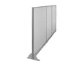 144"W x 72"H Wall Mounted Office Partition Room Divider G1777