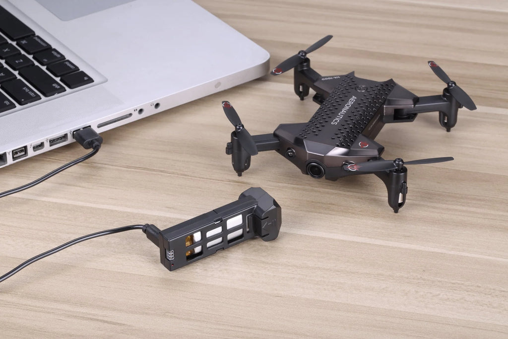 Black 7 inches Wide-Angle Lens Drone O2828