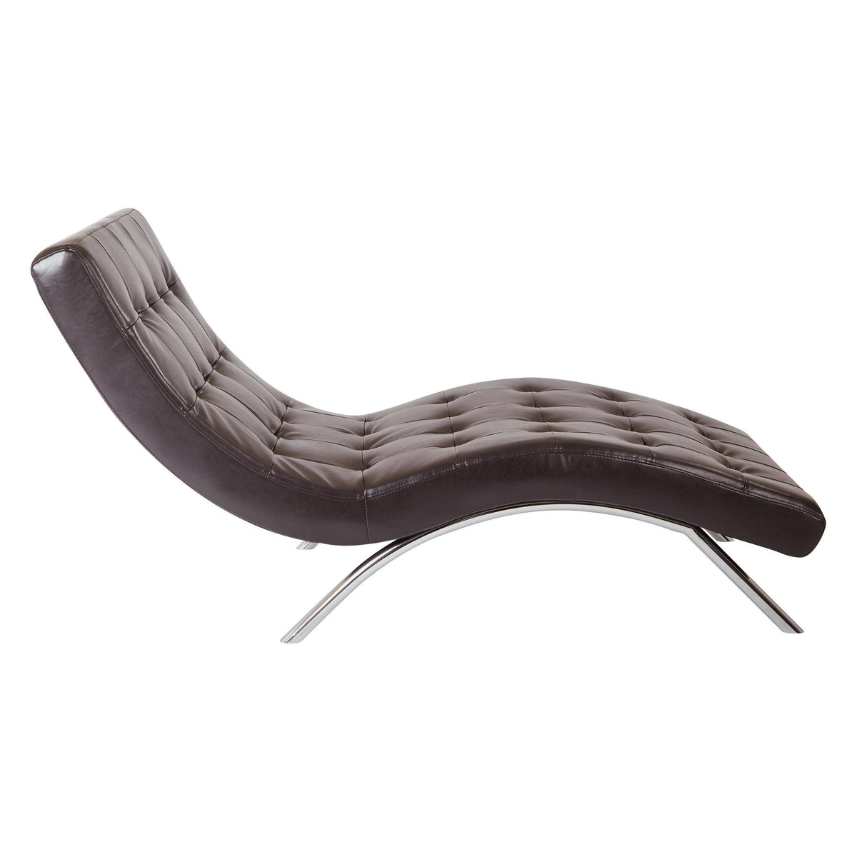 Tufted Chaise Pewter D29082
