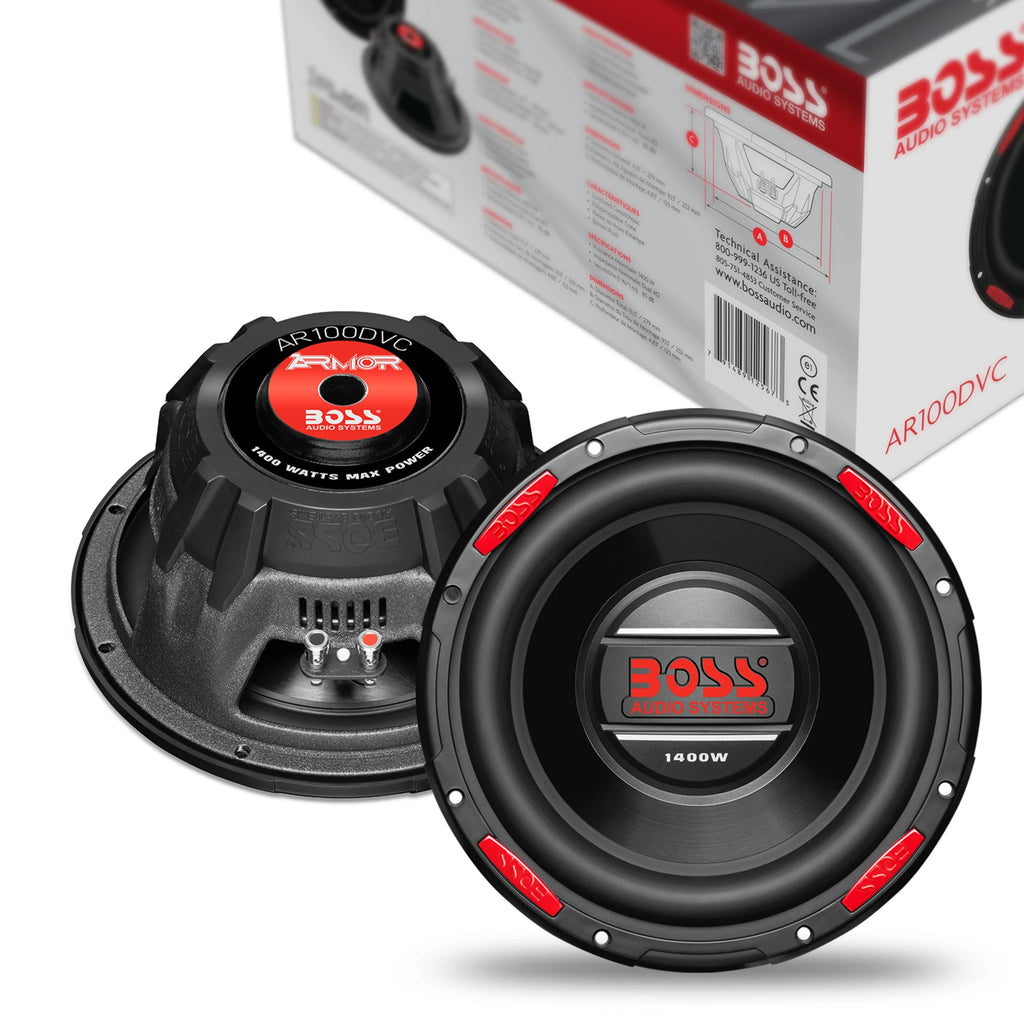 10 Inch Dual 4 Ohm Car Audio Subwoofer N7194